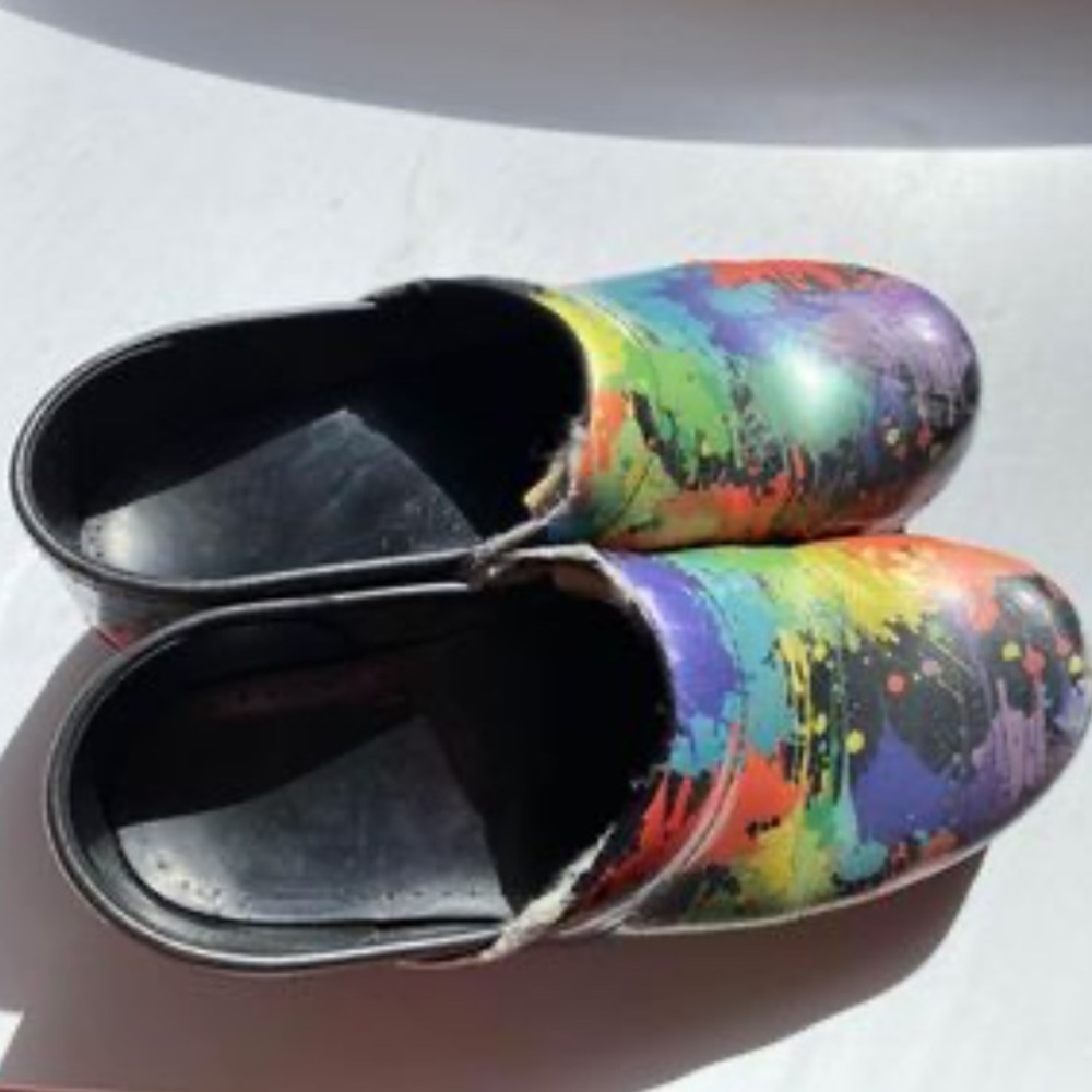 Dansko Paint Splatter Splotchwork Professional Mu… - image 3